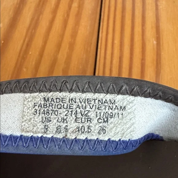 Nike Brown and Blue Women's Flip Flop Sandals Size 9 - Picture 5 of 5